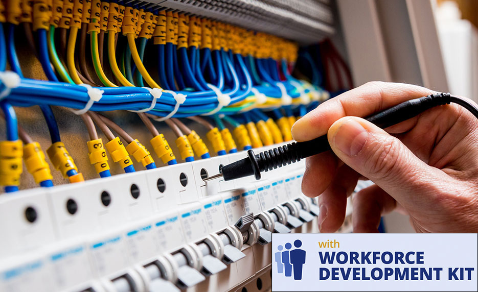 Electrical and Electronics Technician Certification with Lab Kit with Workforce Development Kit
